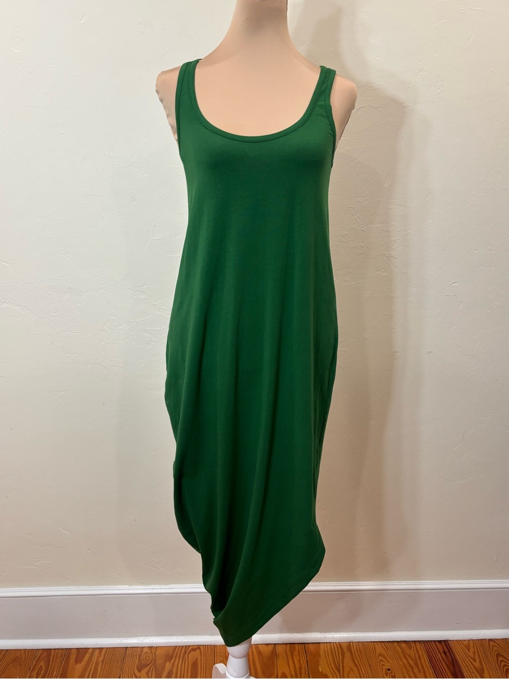 Like New Universal Standard 4XS Geneva Tank Dress Jardin Green (0/XS equivalent)